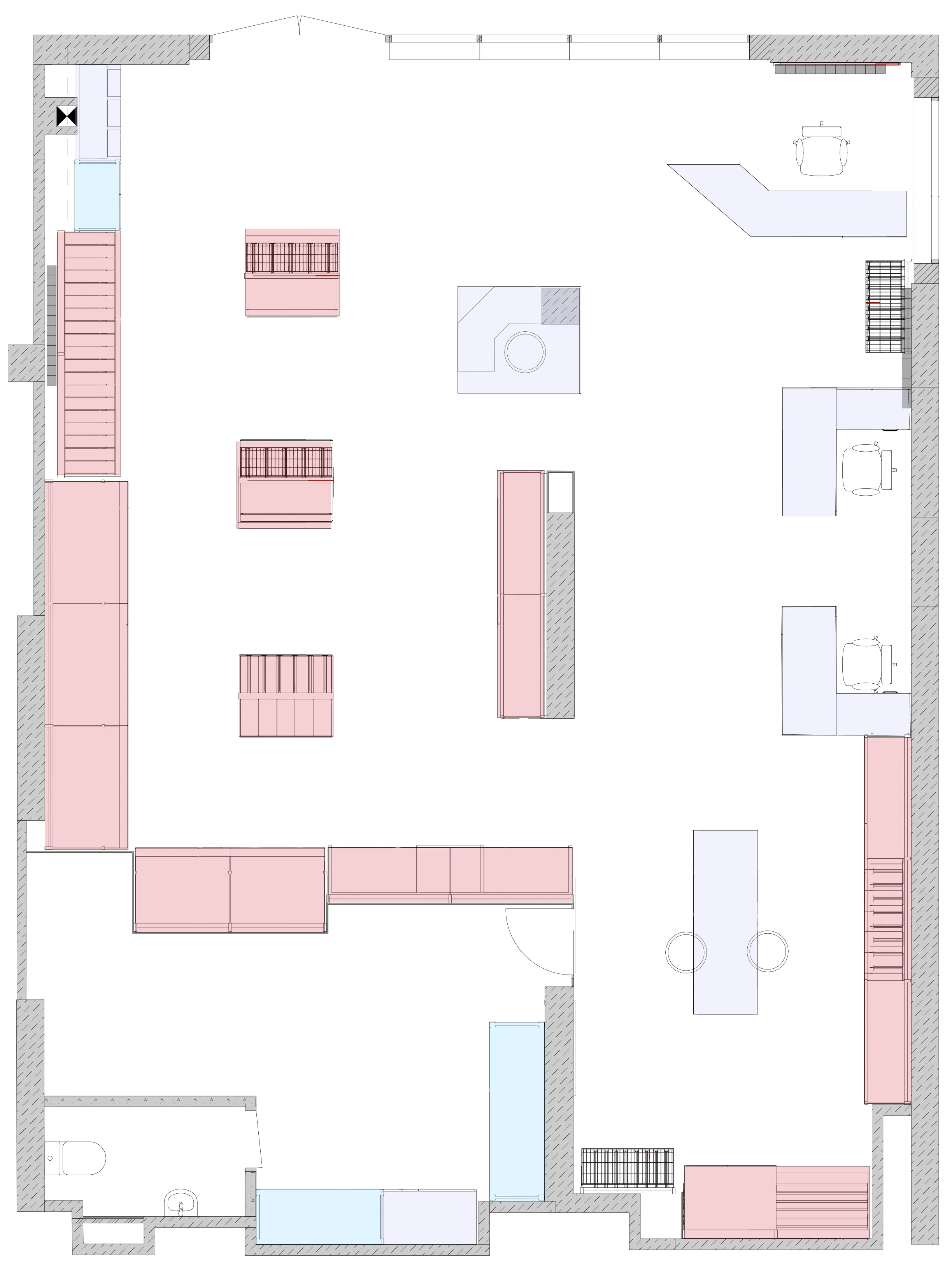 План расстановки оборудования